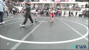 55-58 lbs Round Of 16 - Jimmy Arms II, Redskins Wrestling Club vs Kashen Bell, Division Bell Wrestling