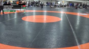 157 lbs Cons. Round 4 - Cody Welker, UW Parkside vs Andrew Parish, Findlay