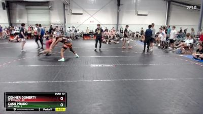 138 lbs Round 4 (6 Team) - Conner Doherty, MF Dynasty vs Cash Prado, Level Up B