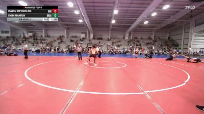 160 lbs Rr Rnd 1 - Darin Reynolds, Indiana Outlaws Gray vs Dom Ramos, Broad Axe Gold