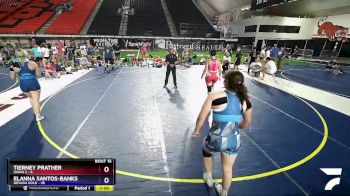 180 lbs Quarters & Wb (16 Team) - Tierney Prather, Idaho 2 vs ELANNA SANTOS-BANKS, Nevada GOLD