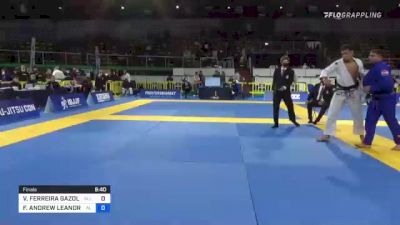 VINICIUS FERREIRA GAZOLA vs FELLIPE ANDREW LEANDRO SILVA 2022 European Jiu-Jitsu IBJJF Championship