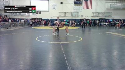 126 lbs Consolation 1st - Jefferson Steele, Pendleton vs Ethan Clough, Hood River Valley