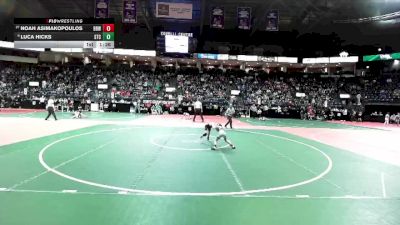 60 lbs Champ. Round 1 - Noah Asimakopoulos, BBWA vs Luca Hicks, STC2