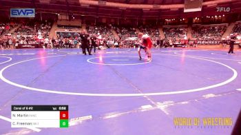 88 lbs Consi Of 8 #2 - Nolan Martin, Ranger 47 Wrestling Club vs Case Freeman, Sebolt Wrestling Academy
