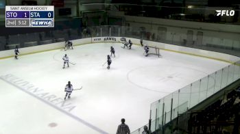 Replay: Home - 2025 Stonehill vs Saint Anselm | Feb 14 @ 6 PM