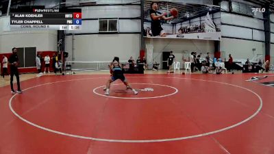 57 kg Cons. Round 6 - Alan Koehler, Nebraska Wrestling Training Center vs Tyler Chappell, Pittsburgh Wrestling Club