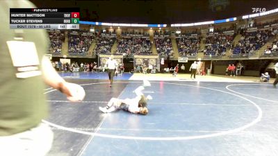 60 lbs Consy 1 - Hunter Mattison, Troy vs Tucker Stevens, Burgettstown