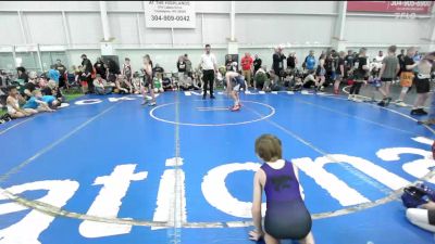 76 lbs Round Robin 2 - Wilder Allen, Ohio Gold-Yth vs Grayson Maynard, Ground Zero MMA-YTH