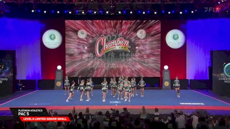 Platinum Athletics - PAC5 [2025 L6 Limited Senior Small Finals] 2025 The Cheerleading Worlds