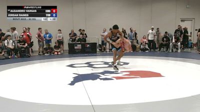 60 kg Cons. Sub-rd Of 64 - Alejandro Vargas, COWA vs Jordan Raines, The Fort Hammers Wrestling