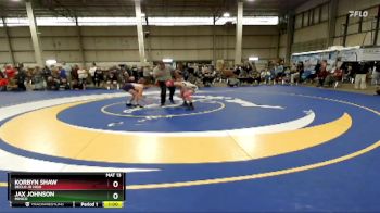 90 lbs Cons. Round 4 - Jax Johnson, Minico vs Korbyn Shaw, Declo Jr High