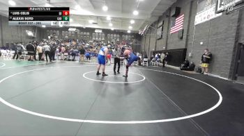 285 lbs Quarterfinal - Alexis Soto, Caruthers vs Luis Celis, East Bakersfield