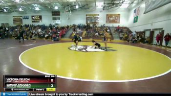 153 lbs Round 3 - Samara Knudsen, Steelclaw Wrestling Club vs Victoria DeLeon, Othello Wrestling Club