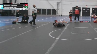 48-52 lbs Round 3 - Maverick Eldridge, EP Rattlers vs Orlando Nottham, MD Maniacs