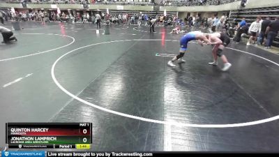 171 lbs Cons. Round 4 - Quinton Harcey, Minnesota vs Jonathon Lamprich, LaCrosse Area Wrestlers