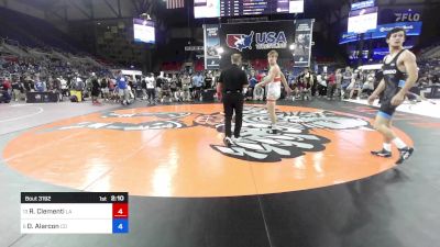 138 lbs Cons 16 #2 - Richie Clementi, LA vs Dmitri Alarcon, CO