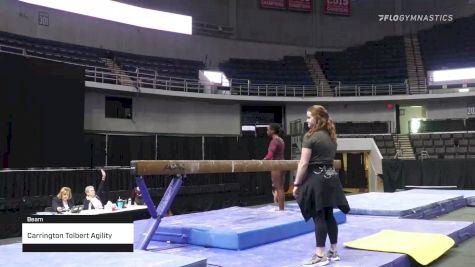 Carrington Tolbert Agility Gym - Beam - 2022 Elevate the Stage Huntsville presented by SportsMED & Crestwood