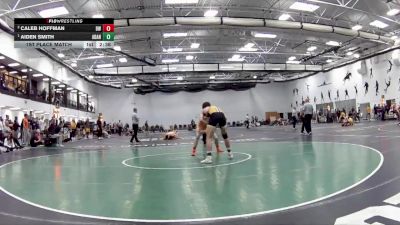 157 lbs 1st Place Match - Aiden Smith, Adrian vs Caleb Hoffman, Baldwin Wallace