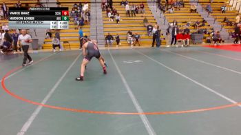 149 lbs 1st Place Match - Hudson Loges, Augustana vs Vance Barz, Saint Cloud State