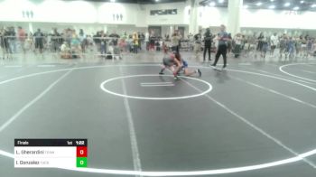 81 lbs Final - Landon Gherardini, Team Grand Valley Elite vs Israel Gonzalez, Tucson Cyclones