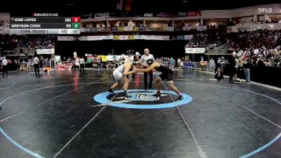 5A 189 lbs Cons. Round 1 - Colin Schake, Farmington vs John Royal, Clovis