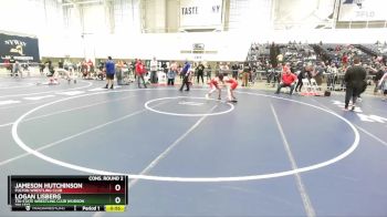 93 lbs Cons. Round 2 - Jameson Hutchinson, Fulton Wrestling Club vs Logan Lisberg, Tri-State Wrestling Club (Hudson Valley)