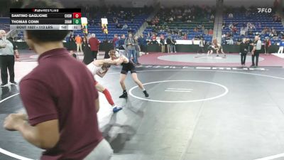 113 lbs Round Of 64 - Santino Gaglione, Cranston West vs Thomas Conn, Shawsheen