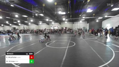 66 lbs Rr Rnd 2 - Rudy Mcallister, Juggernaut WC vs Mansa Hannibal Grimes, Knights Youth Wrestling