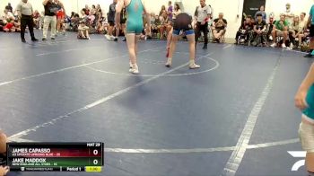 160 lbs Round 7 (8 Team) - James Capasso, U2 Upstate Uprising Blue vs Jake Maddox, New England All Stars