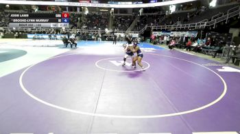 138 lbs Cons. Round 3 - Brooke-Lynn Murray, Bay Shore vs Josie Lamb, Canandaigua