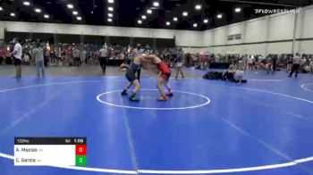 132 lbs Consolation - Andrew Macias, WA vs Christopher Garcia, GA