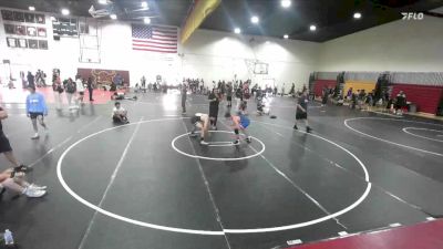 150 lbs Cons. Semi - Nery Larin, Downey High School Wrestling vs Cash DeWitt, San Marcos High School