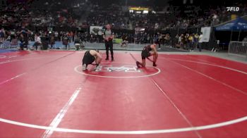 138 lbs Champ. Round 1 - Benjamin Kohler, Wasatch Utah vs Zachary Carrasco, Post Falls