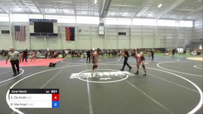 144 kg Consolation - Aaron De Anda, Silverback WC vs Brody Martinez, Coachella Valley WC