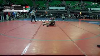6-7A 152 Cons. Semi - K`leigh Hyde, Pell City vs Natalia Reid, Grissom HS