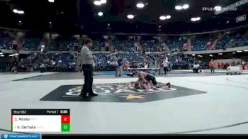 138 lbs Champ. Round 1 - Gunnar Derhake, Quincy Senior vs Carson Maxey, Gibson City