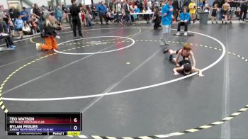 49 lbs Semifinal - Teo Watson, Mid Valley Wrestling Club vs Rylan Pegues, Juneau Youth Wrestling Club Inc.