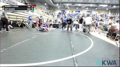 73 lbs Final - Garrett Stoner, Team Guthrie Wrestling vs Jett Goodin, Morrison Takedown Club