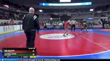 5 lbs Semifinal - Hayden Davis, Fort Payne vs Joe Galvan, Homewood Hs