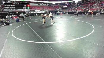 D2-285 lbs Cons. Round 1 - Dalton Wolf, Fennimore vs Micah Butler, Hayward/Northwood