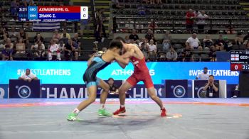 51 kg Qualif. - Giorgi Aznaurishvili, Georgia vs Zihao Zhang, China