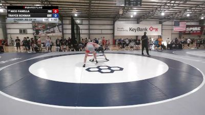 65 kg Champ. Rd Of 64 - Nico Fanella, Pittsburgh Wrestling Club vs Trayce Eckman, Knights RTC