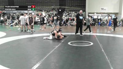 106 lbs Rr Rnd 7 - Tyler Schaffer, Washington Twp - MSC vs Porter Hall, Maine Hammahs - MSC