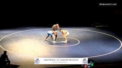 133 lbs Final - Jason Shaner, Clackamas vs Ladamien Sturdivant, Iowa Western