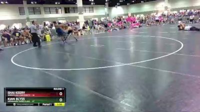 195 lbs Round 1 (6 Team) - Kian Blyss, Hernando Wrestling vs Shai Keery, Wrestling University