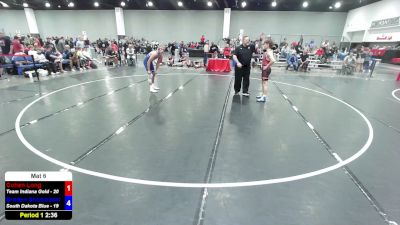 157 lbs Cohen Long, Team Indiana Gold vs Braden Shoemaker, South Dakota Blue