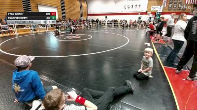 95A 1st Place Match - Tyce Grant, Cody Middle School vs Evan Vendetti, Lincoln Middle School
