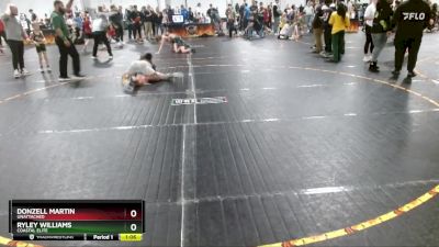 170 lbs Round 2 - Donzell Martin, Unattached vs Ryley Williams, Coastal Elite