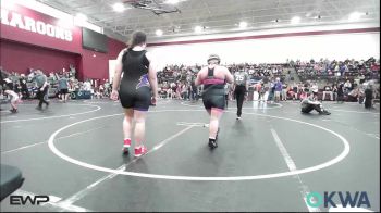 200 lbs Rr Rnd 3 - Maddie Nida, Perry Wrestling Academy vs Aubree Dodd, Mannford Pirate Youth Wrestling